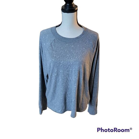 Aerie Cropped Sweatshirt with Stars Throughout. Size XL. - Picture 1 of 9